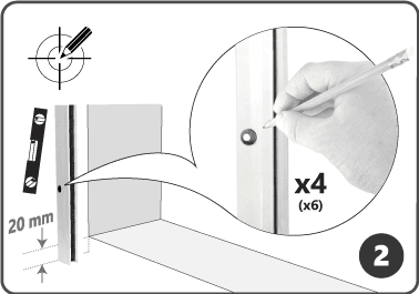 A2 - Rullo sieta uzstādīšana
